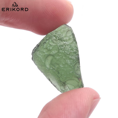 3.56g Rare Moldavite Specimen GENUINE Moldavite Czech Republic Raw Moldavite Authentic Moldavite Real Green Moldavite High Energy Crystal