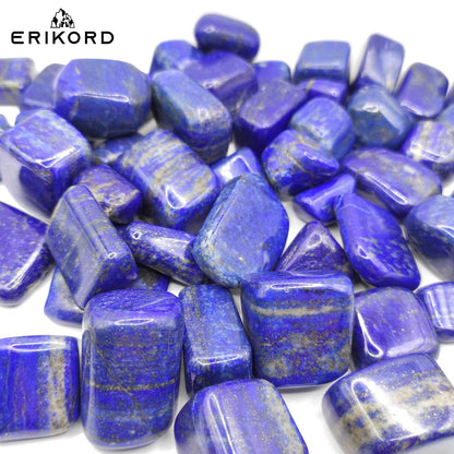 50/100/200g Premium Quality Lapis Lazuli Tumbles Lot 2-4cm Blue Lapis Lazuli High Quality Blue Tumbled Lapis Lazuli Crystal Polished Gems