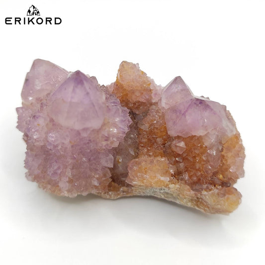 119g Deep Purple Spirit Quartz Crystal Cluster Natural South Africa Mineral Specimen Natural Raw Quartz Cluster Healing Spirit Quartz Point