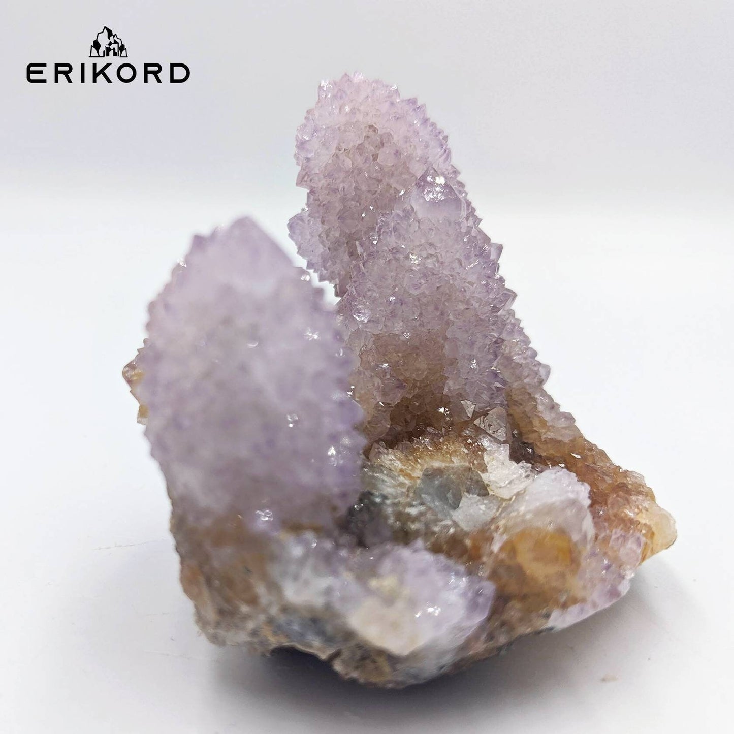 118g Deep Purple Spirit Quartz Crystal Cluster Natural South Africa Mineral Specimen Natural Raw Quartz Cluster Healing Spirit Quartz Point