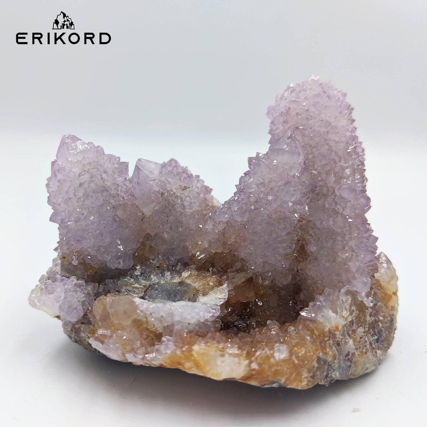 118g Deep Purple Spirit Quartz Crystal Cluster Natural South Africa Mineral Specimen Natural Raw Quartz Cluster Healing Spirit Quartz Point