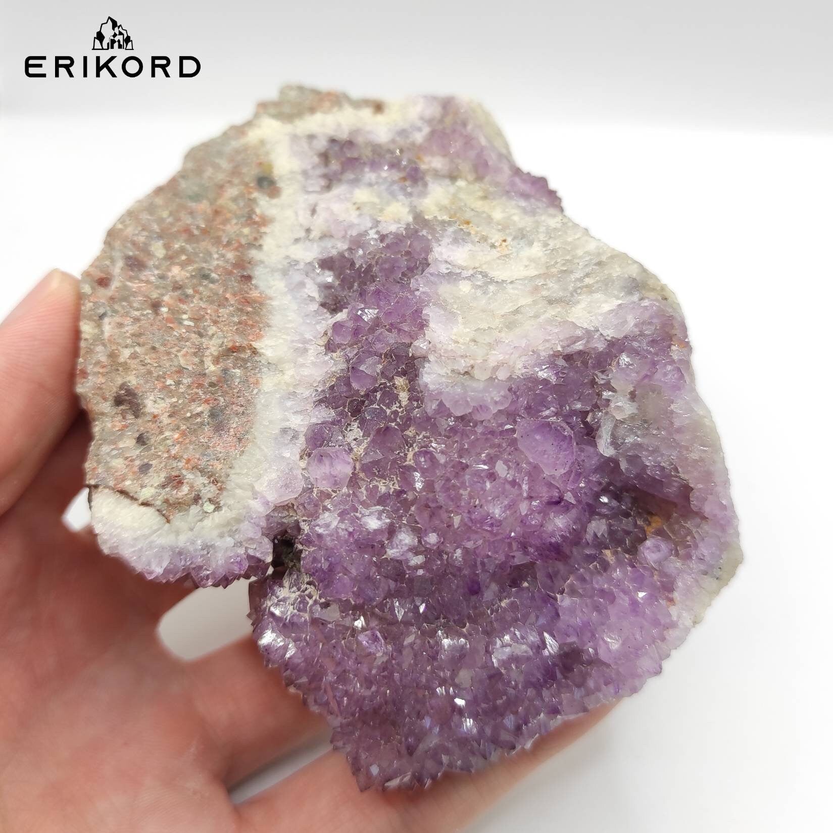 325g Thunder Bay Amethyst Crystal - Natural Amethyst Mineral Specimen - Ontario Canada - Spirit Quartz Style Amethyst - Raw Ethical Crystals