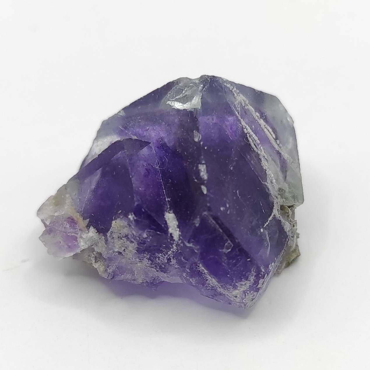 6g Mini Deep Purple Fluorite Specimen - Inner Mongolia Fluorite Crystal - Natural Fluorite Crystal - Purple Crystals - Mineral Specimen
