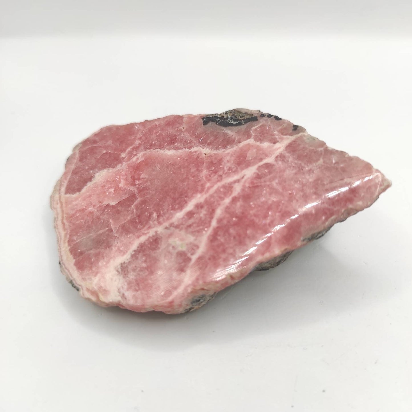 127g Rhodochrosite Freeform Specimen - Natural Pink Red Rhodochrosite - Andalgala, Catamarca, Argentina - Polished Rhodochrosite Crystal Gem