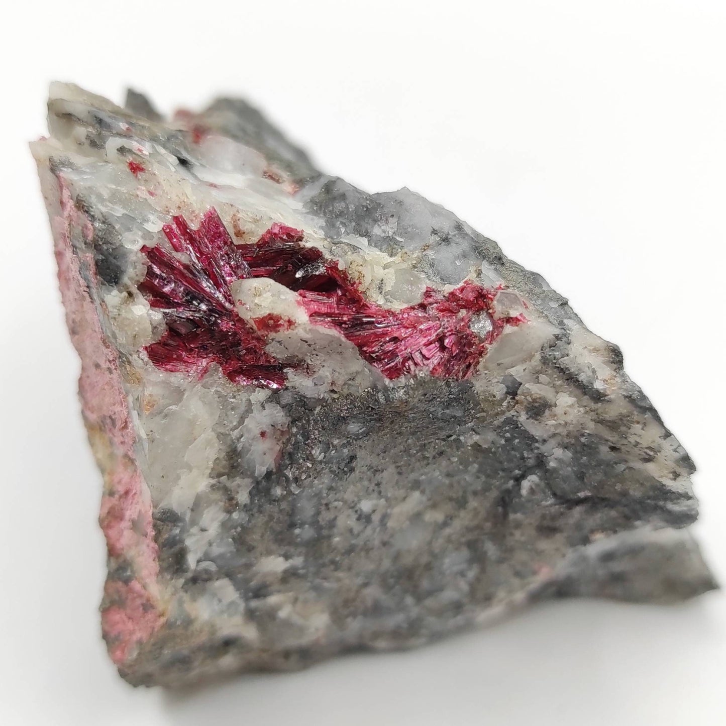 RARE! 186g Erythrite Mineral Specimen - Bou Azzer, Morocco - Rare Erythrite Crystal Specimen - Cobalt Bloom Crystal - Red Cobalt Crystal