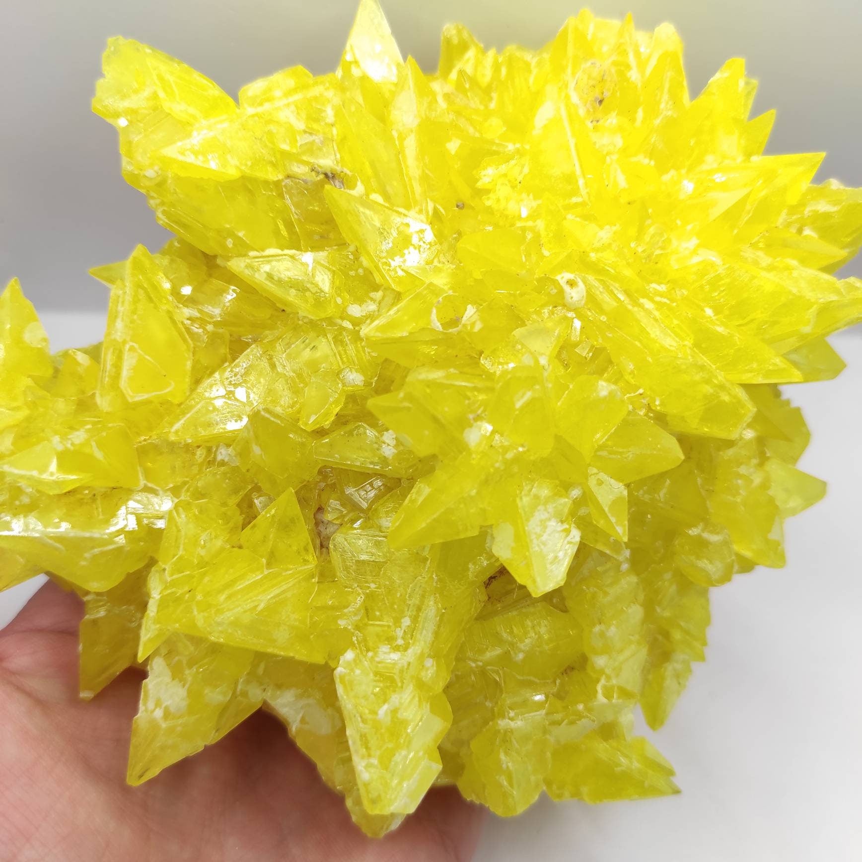 sulphur crystals