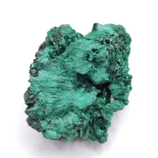 176g Fibrous Malachite Hubei Malachite Natural Malachite Sparkling Malachite Raw Mineral Specimen Natural Crystals Green Malachite Crystal
