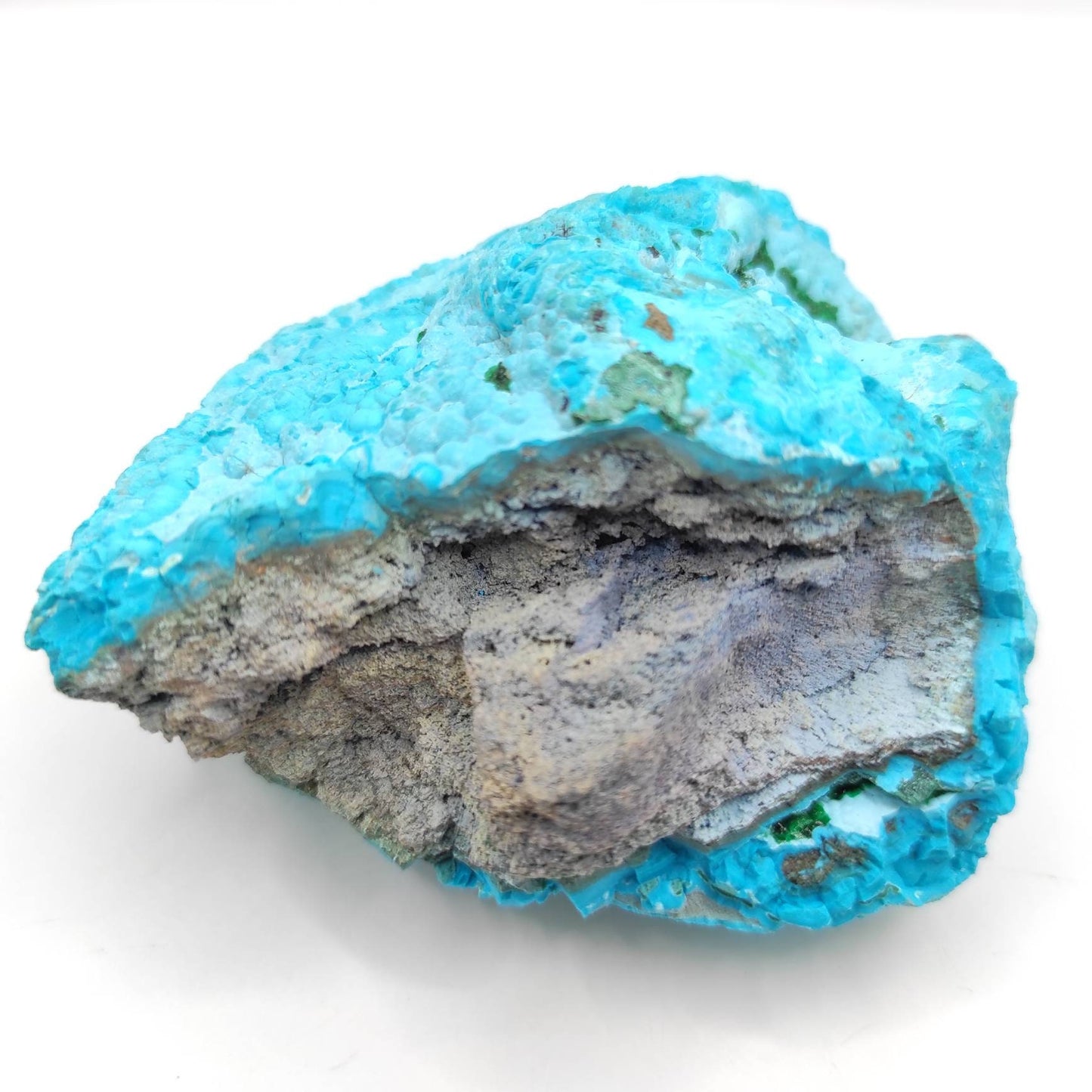 148g Blue Chrysocolla Crystal Mineral Specimen Natural Blue Chrysocolla Congo Raw Minerals Rough Unique Natural Raw Crystal Cluster Specimen