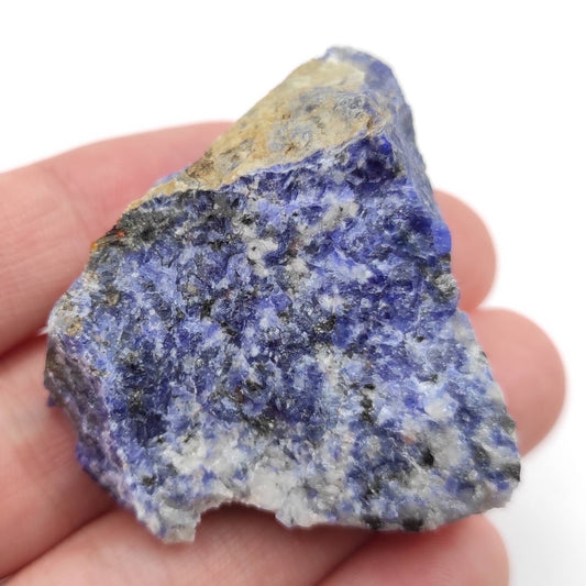 28g Sodalite from Bancroft, Canada - Raw Blue Sodalite - Rough Sodalite Specimen from Ontario, Canada - Rough Gems - Mineral Specimen