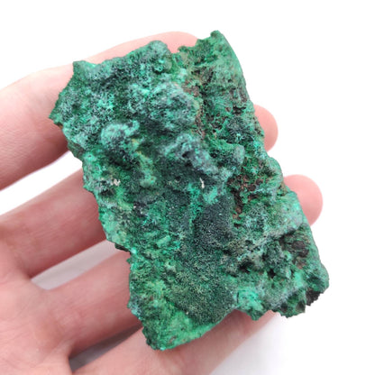 112g Fibrous Malachite Hubei Malachite Natural Malachite Sparkling Malachite Raw Mineral Specimen Natural Crystals Green Malachite Crystal