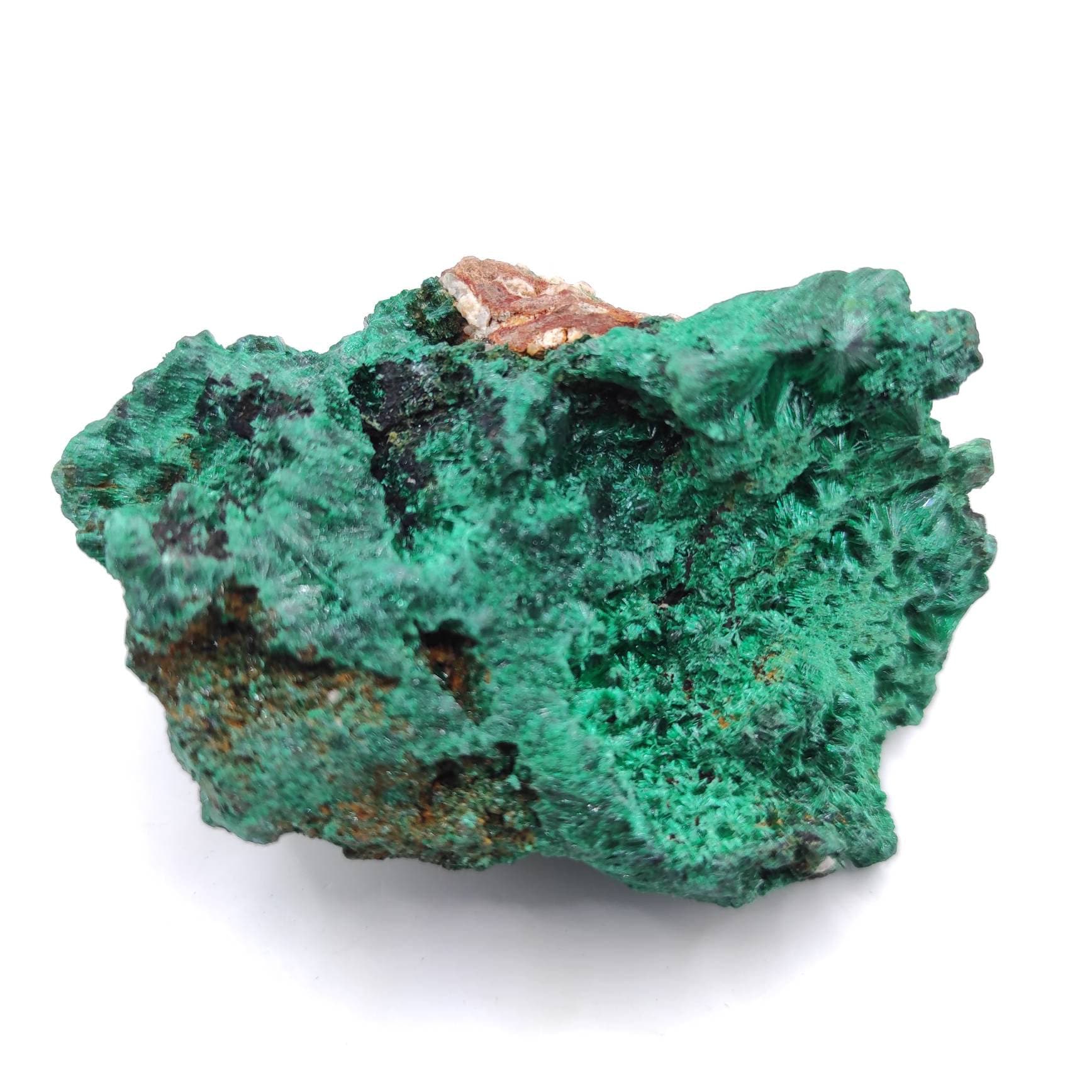 132g Fibrous Malachite Hubei Malachite Natural Malachite Sparkling Malachite Raw Mineral Specimen Natural Crystals Green Malachite Crystal
