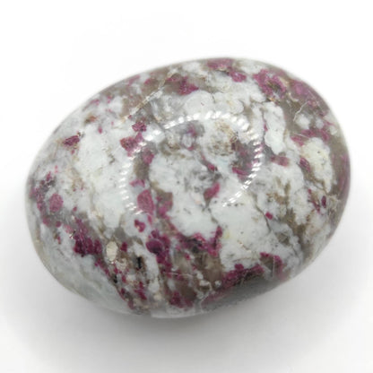 226g Rubellite Tourmaline Palm Stone Polished Pink Tourmaline Brazil Rubellite Natural Tourmaline Red Tourmaline Polished Mineral Specimen