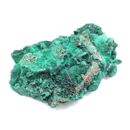 142g Fibrous Malachite - Velvet Malachite from Hubei, China - Natural Malachite Specimen - Raw Minerals - Natural Velvety Malachite Crystal