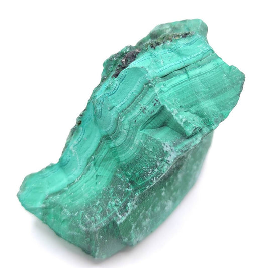 94g Rough Malachite Chunk - Mineral Specimen - Natural Green Crystals - Green Malachite - Natural Raw Crystal Cluster - Unique Specimen