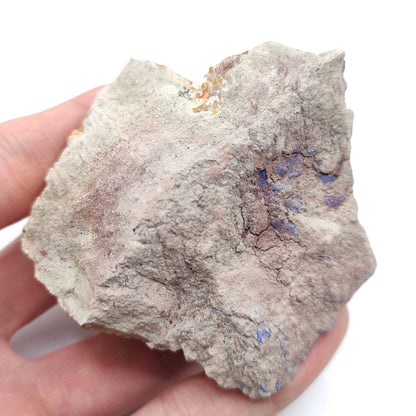 150g Azurite in Matrix - Kerrouchen, Morocco - Blue Azurite Specimen in Matrix - Crystallized Blue Azurite - High Quality Azurite Mineral
