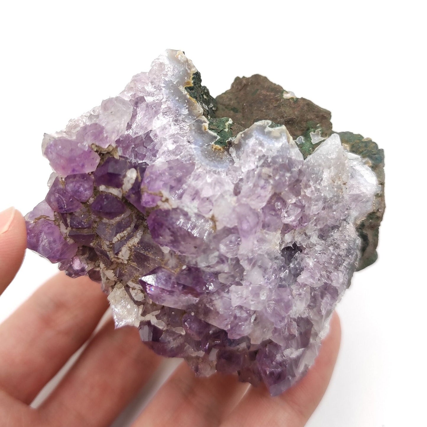 242g Amethyst Crystal Cluster Purple Amethyst from South Brazil Amethyst Gemstone Raw Amethyst Rough Amethyst Desk Crystal Natural Crystals