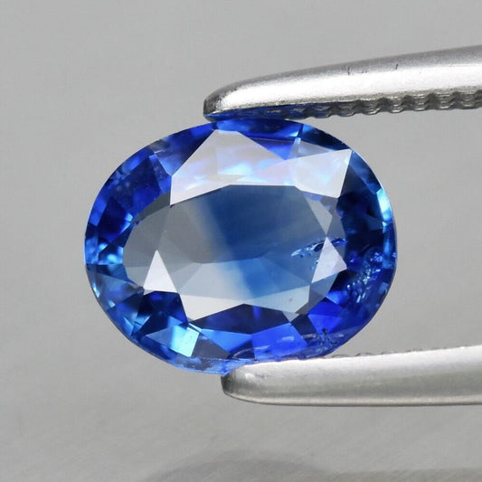 0.82ct VS Heated Blue Ceylon Sapphire - Oval Faceted Sapphire from Ceylon - Oval Cut Blue Sapphire - Heat Treated Loose Gemstone
