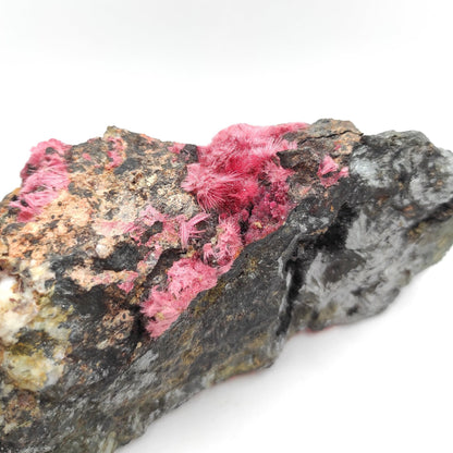 Rare! 1.25kg Fibrous Erythrite in Matrix - Bou Azzer, Morocco - Fine Mineral Specimens - Pink Erythrite Crystals - Rare Cobalt Crystal