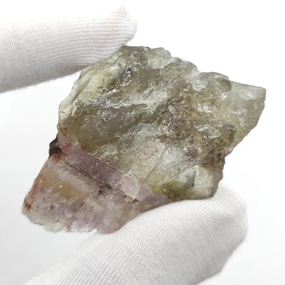 18g Genuine Auralite 23 with Natural Green Amethyst - Rare Unheated Green Amethyst - Thunder Bay Amethyst - Ethical Crystals from Canada