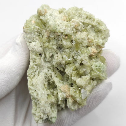 2016 Find - 152g Vesuvianite Mineral Specimen - Vesuvianite Crystal - Jeffrey Mine, Asbestos, Quebec - Canadian Mineral Specimens