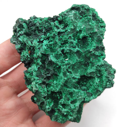 180g Fibrous Malachite - Natural Malachite from Hubei, China - Rough Malachite Specimen - Mineral Specimen - Green Malachite Crystal