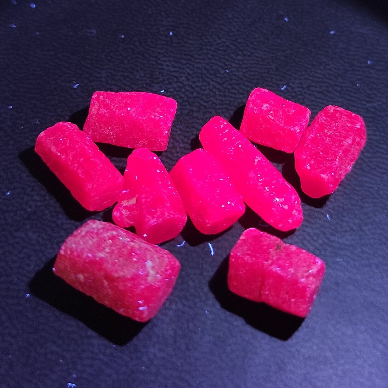 14.07g Lot of Ruby Crystals - Madagascar Rubies - UV Reactive - Loose Gemstones - Terminated Ruby Crystals - Loose Rough Gems - Unheated