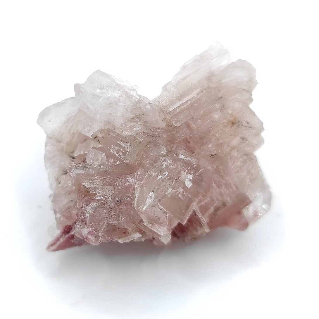 11g Pink Halite Salt Crystal from Searles Lake, Trona, California - Natural Pink Salt Crystal Specimen - Rare Halite Salt Mineral - Mini Gem