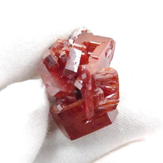 23g Skeletal Vanadinite Crystal - Mibladen, Morocco - Vanadinite Crystals - Natural Red Vanadinite - Mineral Specimen - Rough Vanadinite