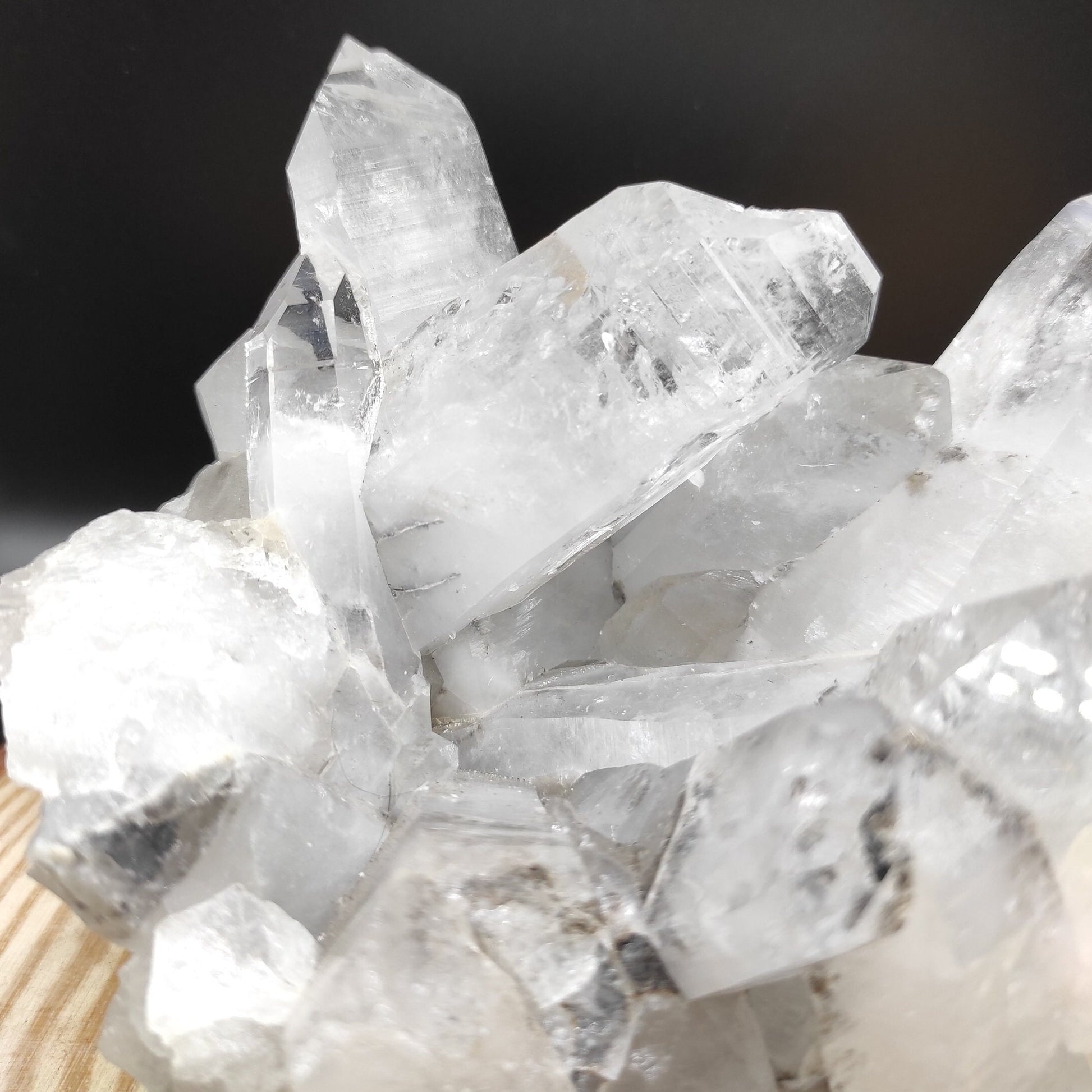 1.29kg XL Clear Quartz Specimen - Clear Quartz Statement Pieces from Belleza, Colombia - Large Quartz Crystal Clusters - Raw Quartz