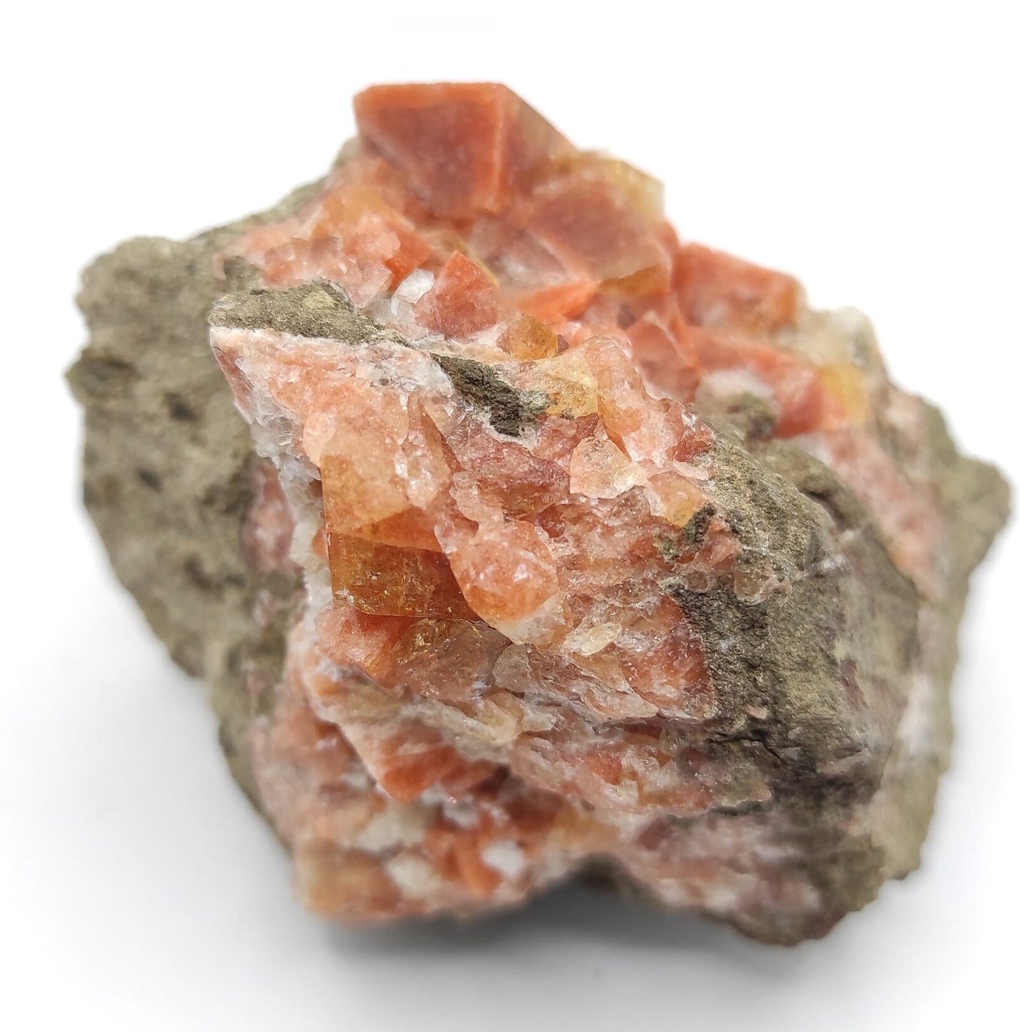 181g Chabazite Specimen - Wasson Bluff, Parrsboro, Nova Scotia - Orange Chabazite Crystal Specimen - High Quality Chabazite from Canada