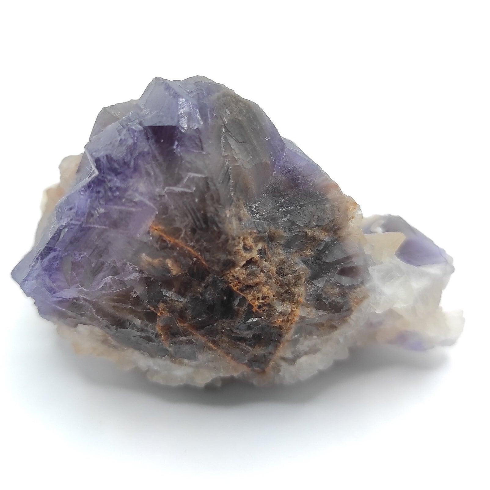 99g Purple Cubic Fluorite - Balochistan, Pakistan - Raw Fluorite Mineral Specimen - Rough Fluorite Pieces - Fluorite Crystals