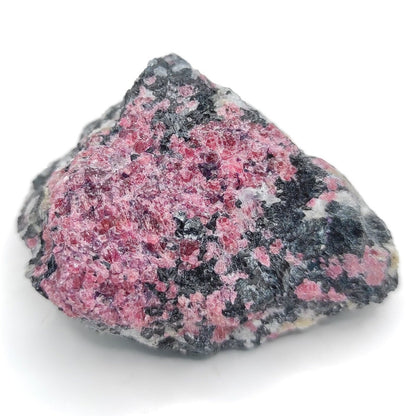 63g Eudialyte Mineral Specimen - Eudialyte Crystal - Pink Eudialyte from Kipawa Region, Quebec - Rough Eudialyte Mineral - Canadian Mineral