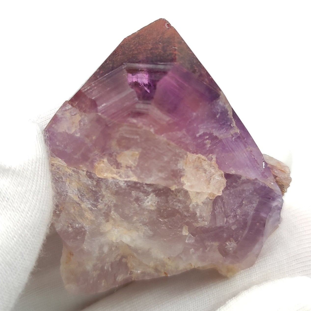 35g Mini Thunder Bay Amethyst - Hematite Amethyst - Canadian Amethyst Crystal - Hematite Included - Mini Small Pocket Crystals