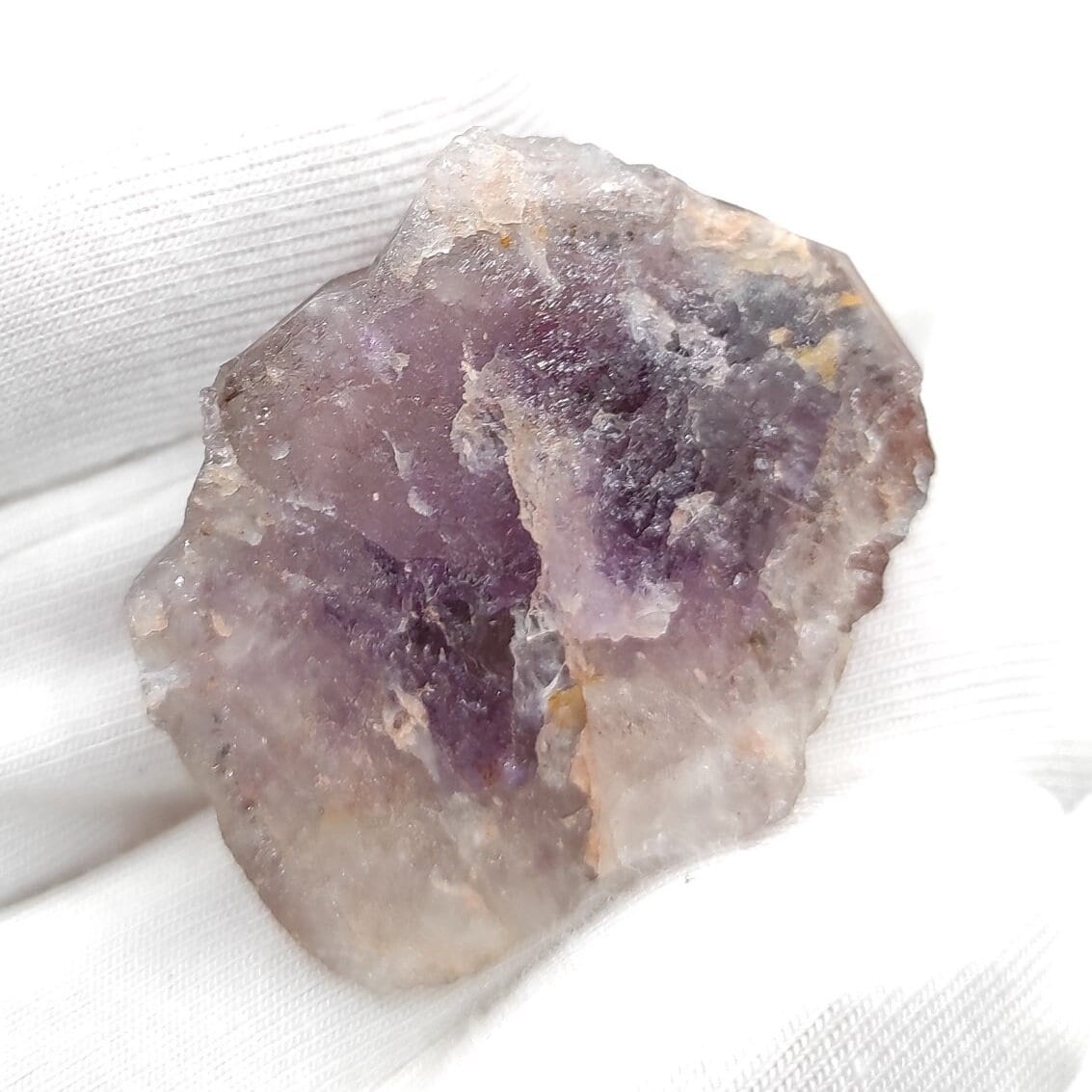 13g Mini Thunder Bay Amethyst - Hematite Amethyst - Canadian Amethyst Crystal - Hematite Included - Mini Small Pocket Crystals