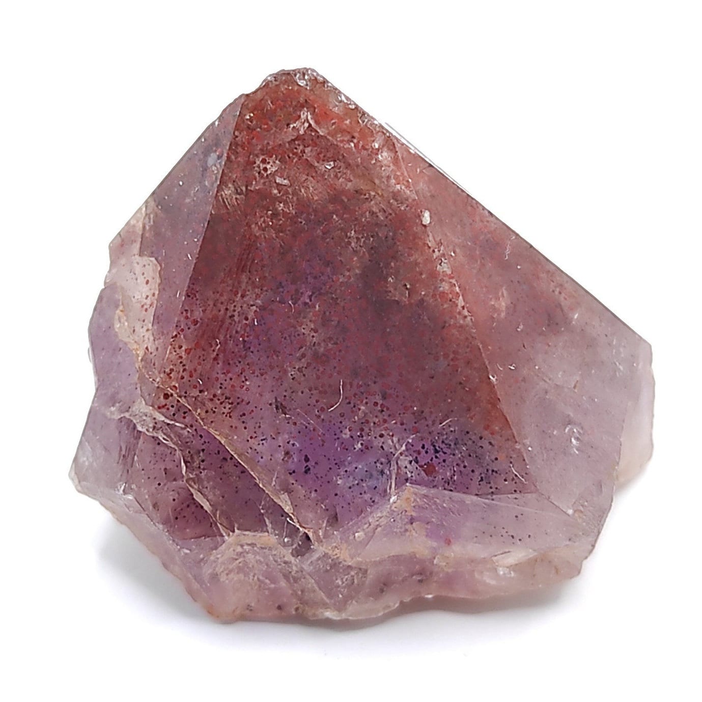 9g Mini Thunder Bay Amethyst - Hematite Amethyst - Canadian Amethyst Crystal - Hematite Included - Mini Small Pocket Crystals