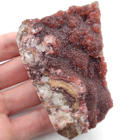 214g Roselite Mineral from Bou Azzer, Morocco - Rare Pink Roselite Mineral - Rare Mineral Specimen - Natural Crystals - Rough Gemstones