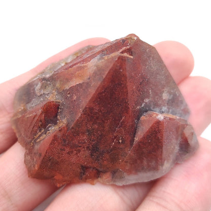 51g Thunder Bay Amethyst - Hematite Coated Amethyst - Canadian Amethyst Crystal - Amethyst Thunder Bay - Red Amethyst - Mineral Specimen