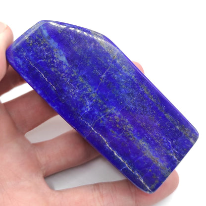 280g Lapis Lazuli Freeform - Polished Lapis Lazuli - High Quality Blue Lapis Lazuli - Polished Crystals - Sar-e-Sang, Afghanistan