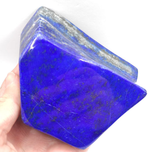 648g Large Lapis Lazuli Freeform - Polished Lapis Lazuli - High Quality Blue Lapis Lazuli - Polished Crystals - Sar-e-Sang, Afghanistan