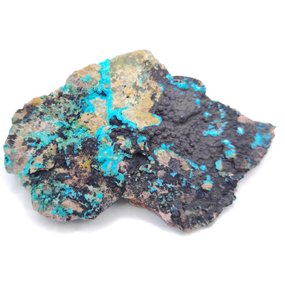 39g Chrysocolla on Matrix - Tyrone, New Mexico - Rough Chrysocolla from United States - Natural Chrysocolla Mineral Specimen - Raw Crystals