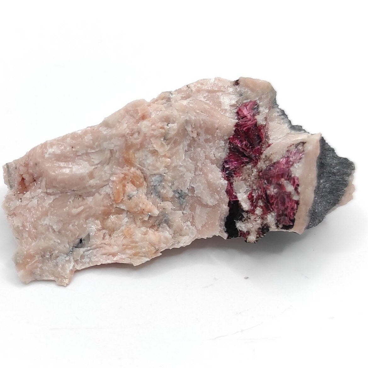 14g Erythrite Mineral Specimen - Bou Azzer, Morocco - Rare Erythrite Crystal Specimen - Cobalt Bloom Crystal - Raw Cobalt Crystal