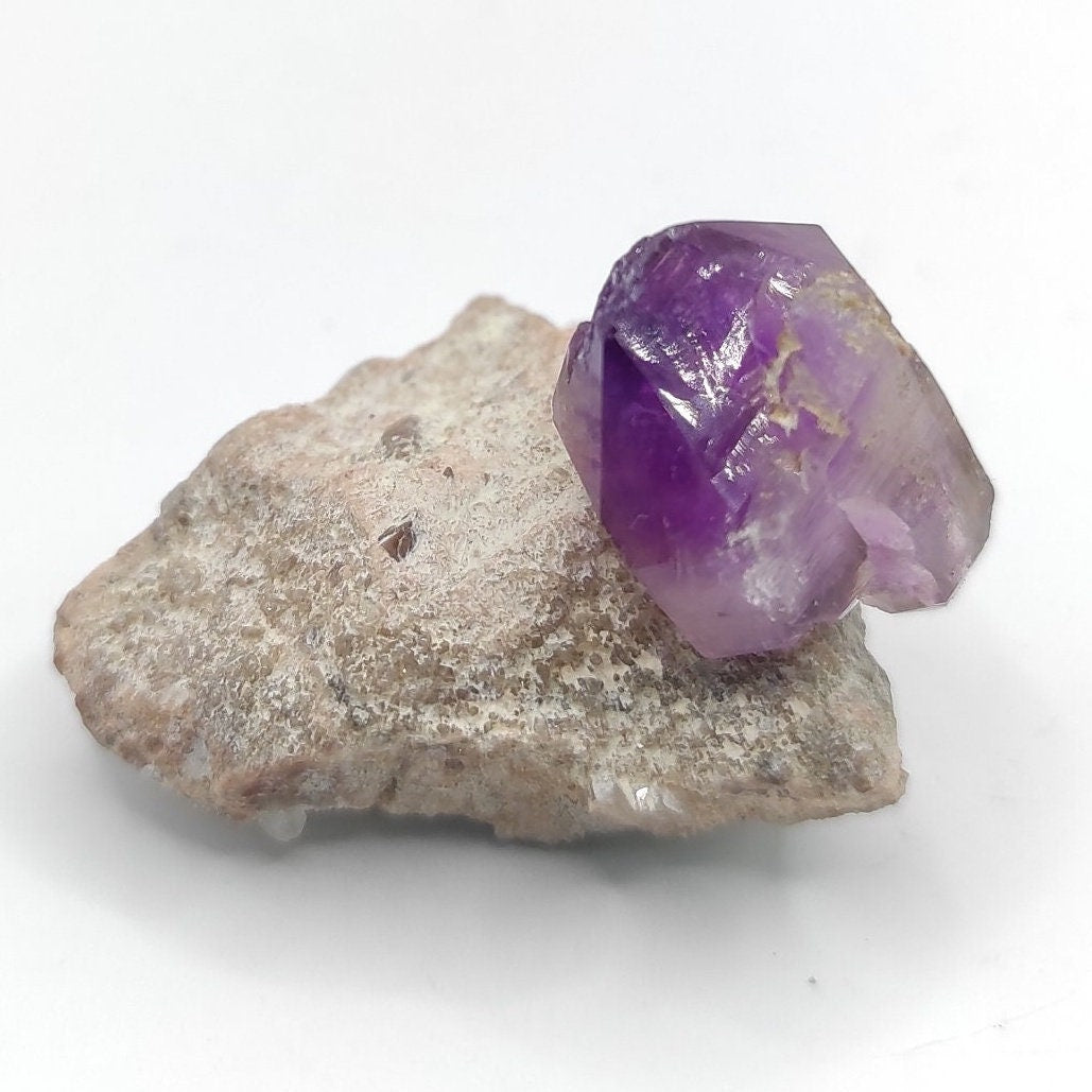 10.18g Amethyst from Kazakhstan - Purple Amethyst Crystal - Lake Balkhash, Saryshagan Deposit, Kazakhstan - Natural Mineral Specimen