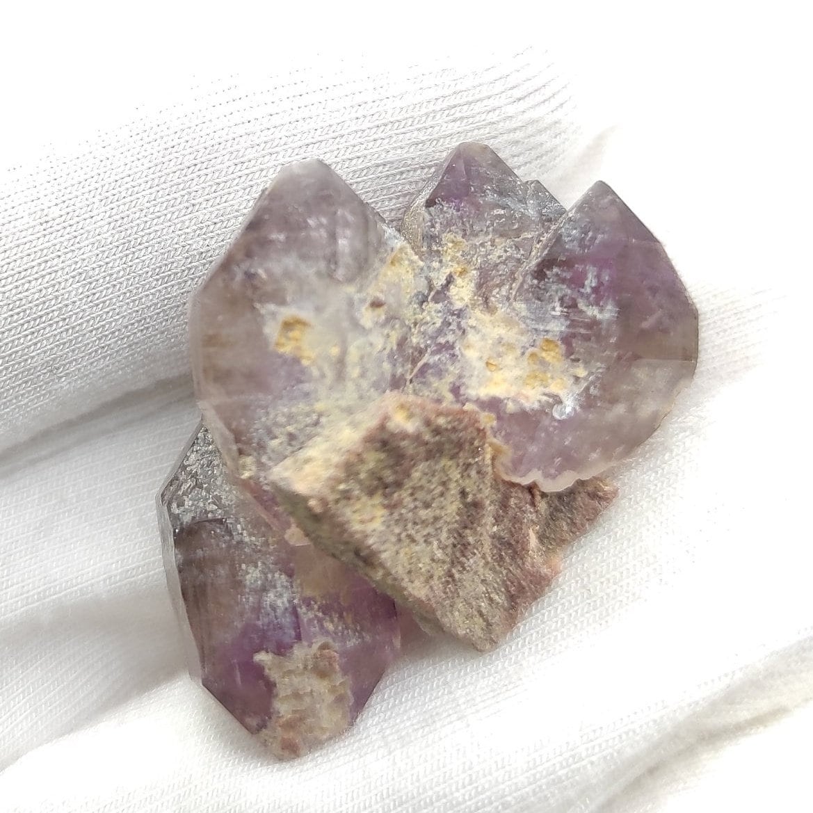 11.39g Double Terminated Amethyst from Kazakhstan - DT Purple Amethyst Crystal - Lake Balkhash, Kazakhstan - Natural Mineral Specimen