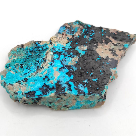 39g Chrysocolla on Matrix - Tyrone, New Mexico - Rough Chrysocolla from United States - Natural Chrysocolla Mineral Specimen - Raw Crystals