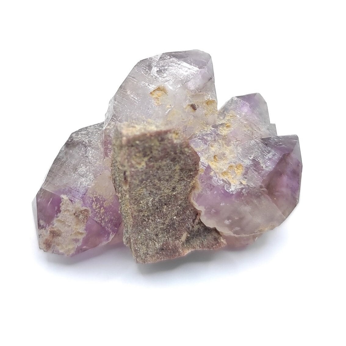 11.39g Double Terminated Amethyst from Kazakhstan - DT Purple Amethyst Crystal - Lake Balkhash, Kazakhstan - Natural Mineral Specimen