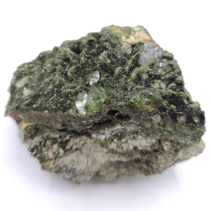 180g Sparkly Epidote & Forest Quartz - Hakkari, Turkey - Epidote with Clear Quartz - Forest Fairy Quartz - Natural Minerals - Rare Find