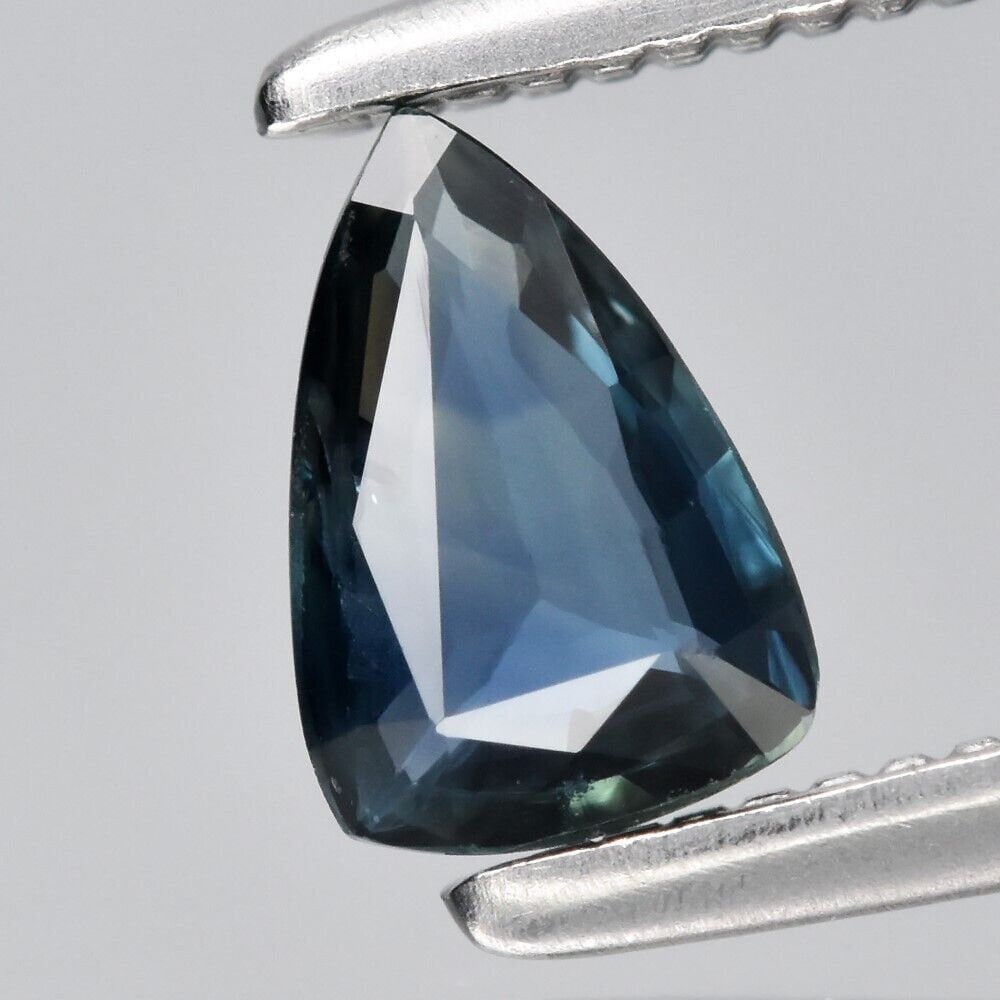 0.25ct VS Heated Blue Sapphire - Trillion Faceted Sapphire from Australia - Trillion Cut Blue Sapphire - Heat Treated Loose Gemstone